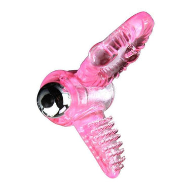 Anello Vibrante Rosa con 10 Funzioni di Stimolazione Intensa